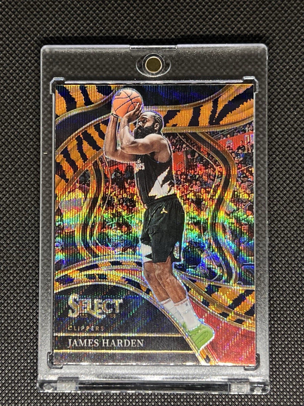 2023-24 Panini Select - Courtside James Harden #264 Tiger Stripes Prizm SSP