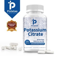 Potassium Citrate 99 mg - for Heart, Kidney, Cardiovascular, Supports Normal pH