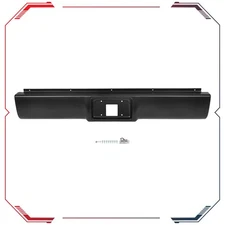 Steel Rear Bumper For 1988-98 Chevrolet GMC C/K 1500 2500 3500 w/Light Roll Pan