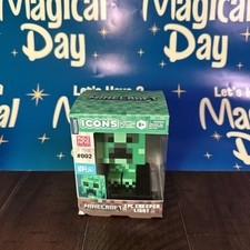 NIB Paladone ICONS Minecraft Creeper Night Light Lamp Figure 002 series 1