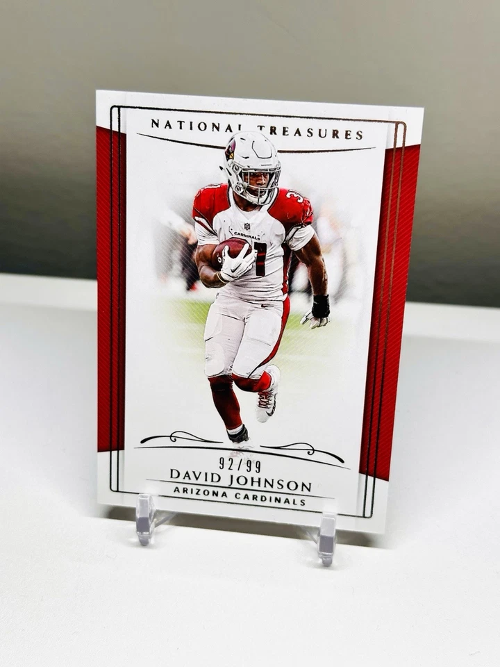 2018 Panini National Treasures /99 David Johnson #6 - Image 2 of 3