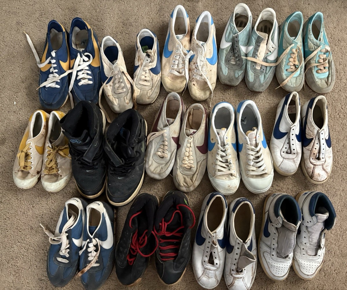 Lot Of Vintage Nike Sneakers Waffle All Court Bruin Big Nike
