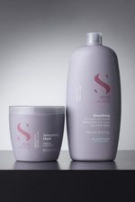 Image of Alfaparf Semi Di Lino Smooth Smoothing Shampoo 1000ml  and Mask 500ml