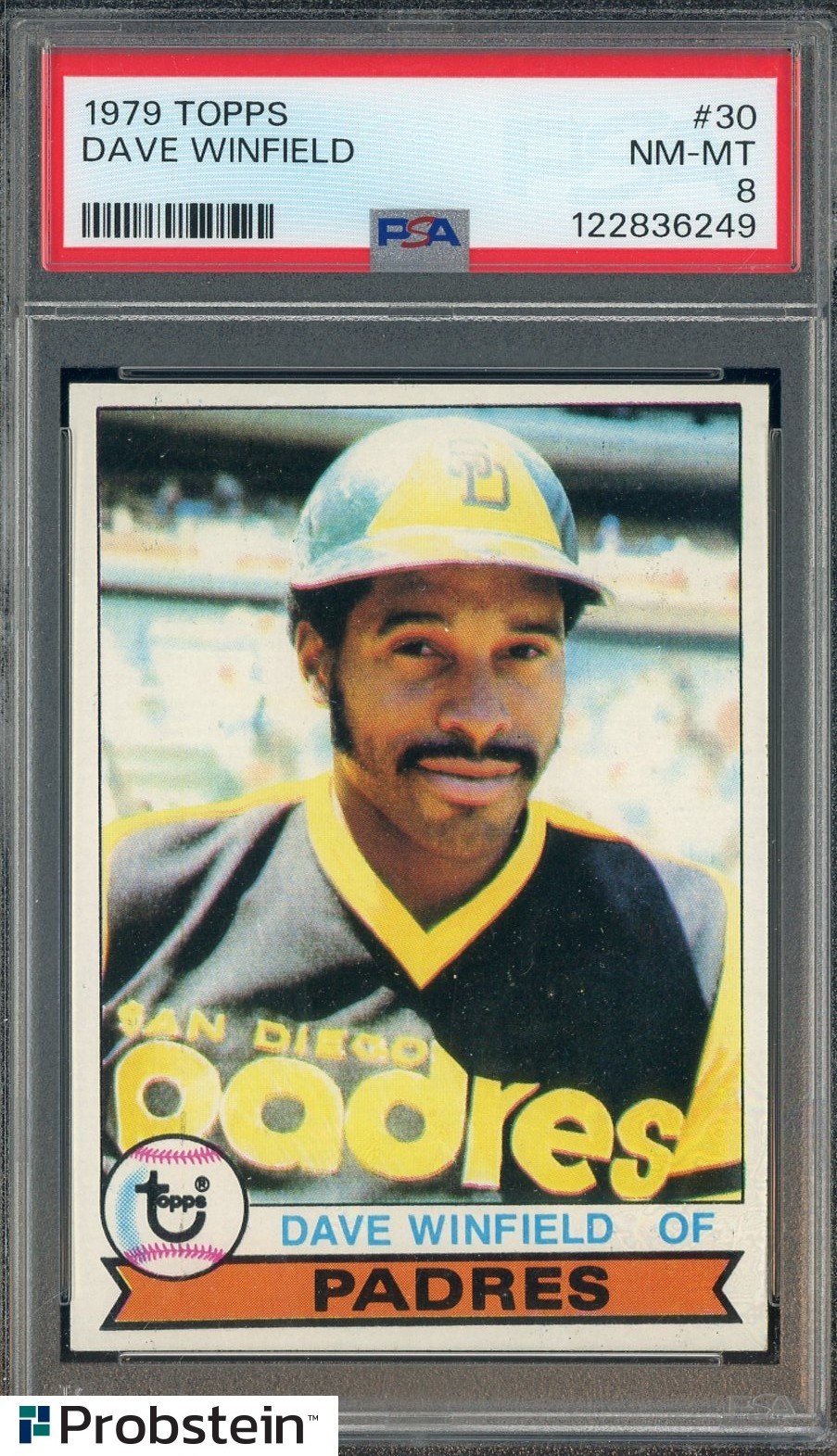 1979 Topps #30 Dave Winfield San Diego Padres HOF PSA 8 NM-MT