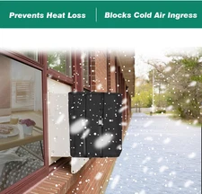 Outside Insulated Window Air Conditioner Cover for Outdoor Waterproof AC Unit, 2