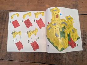 375/6075 & 383/6083 (x2) Yellow Castle & Knight's Tournament Lego instructions