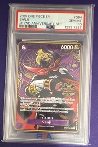Sanji 2nd Anniversary | eBay