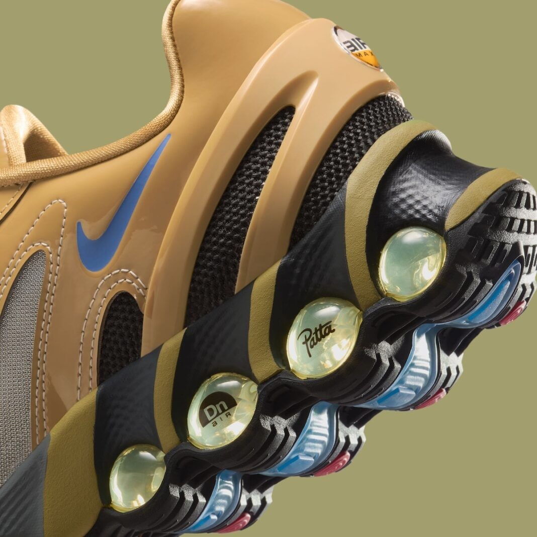Nike Air Max DN8 SP x Patta Shoes Club Gold Game Royal IB4029-700