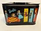 Vintage Barbie 1961 Ponytail Vinyl/Patent Leather Train/Travel Case 1st Edition