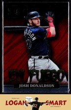 Josh Donaldson 2022 Panini Select En Fuego #EF13 Minnesota Twins