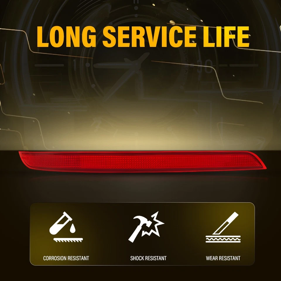 For ML500 ML550 ML63AMG 2012-2015 Rear Bumper Reflector Side Marker Light Cover - Image 4 of 4