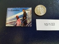 John F Kennedy Jacqueline Kennedy Onassis The Gambia Stamp