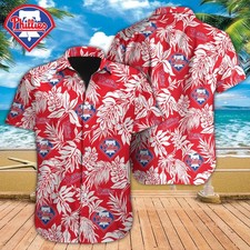Philadelphia Phillies MLB Tropical Jungle Hawaiian Shirt
