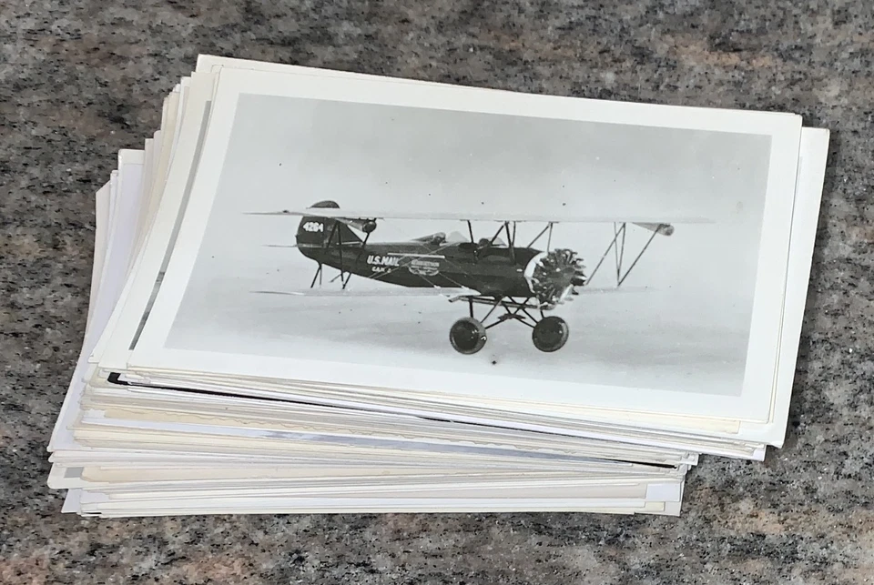Lot 800+ Photos WWI WWII Military Aircraft Airplanes, Racers, Misc Aviation etc - Image 2 of 4