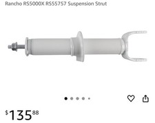Rancho Rs55757 Rs5000x Front Suspension Strut For 05-09 Dakotaraider Rancho Rs55757 Rs5000x Front Suspension Strut For 05-09 Dakotaraider