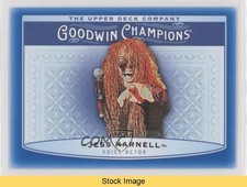 2019 Upper Deck Goodwin Champions Horizontal Royal Blue Jess Harnell READ z6b