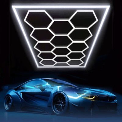 Kehot 680W Barberpub 14 Hexagon LED Garage Light LED Beleuchtung für Werkstatt