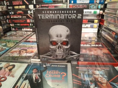 TERMINATOR 2 STEELBOOK Uncut  BLU RAY ARNOLD SCHWARZENEGGER Edward F Remastered