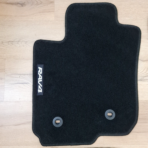 Car Floor Mats For Toyota RAV 4 2005 2012 Velour Carpet Black