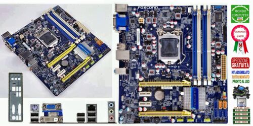 SCHEDA MADRE SOCKET 1155 FOXCONN H67MP-V2+CPU CORE i5 2400+DISSIPATORE+8 GB RAM - Zdjęcie 1 z 1