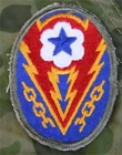 ETO Advanced Base US WW2 badge,