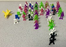 Tim-Mee Galaxy Laser Team figures 59 toys mix of original  reissue plus X-Wing