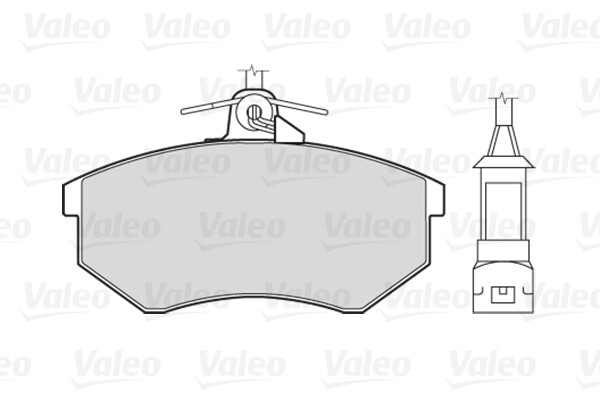 Plaquettes de frein Valeo 301003 pour supprimer les bruits au freinage
