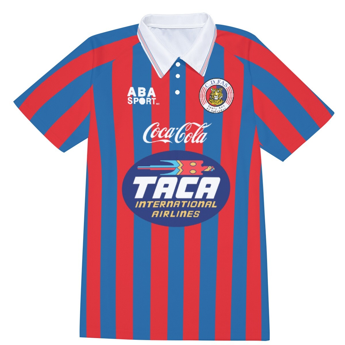CD FAS soccer jersey camiseta Retro shirt, el salvador, 1998 1999 home  replica - Main Image