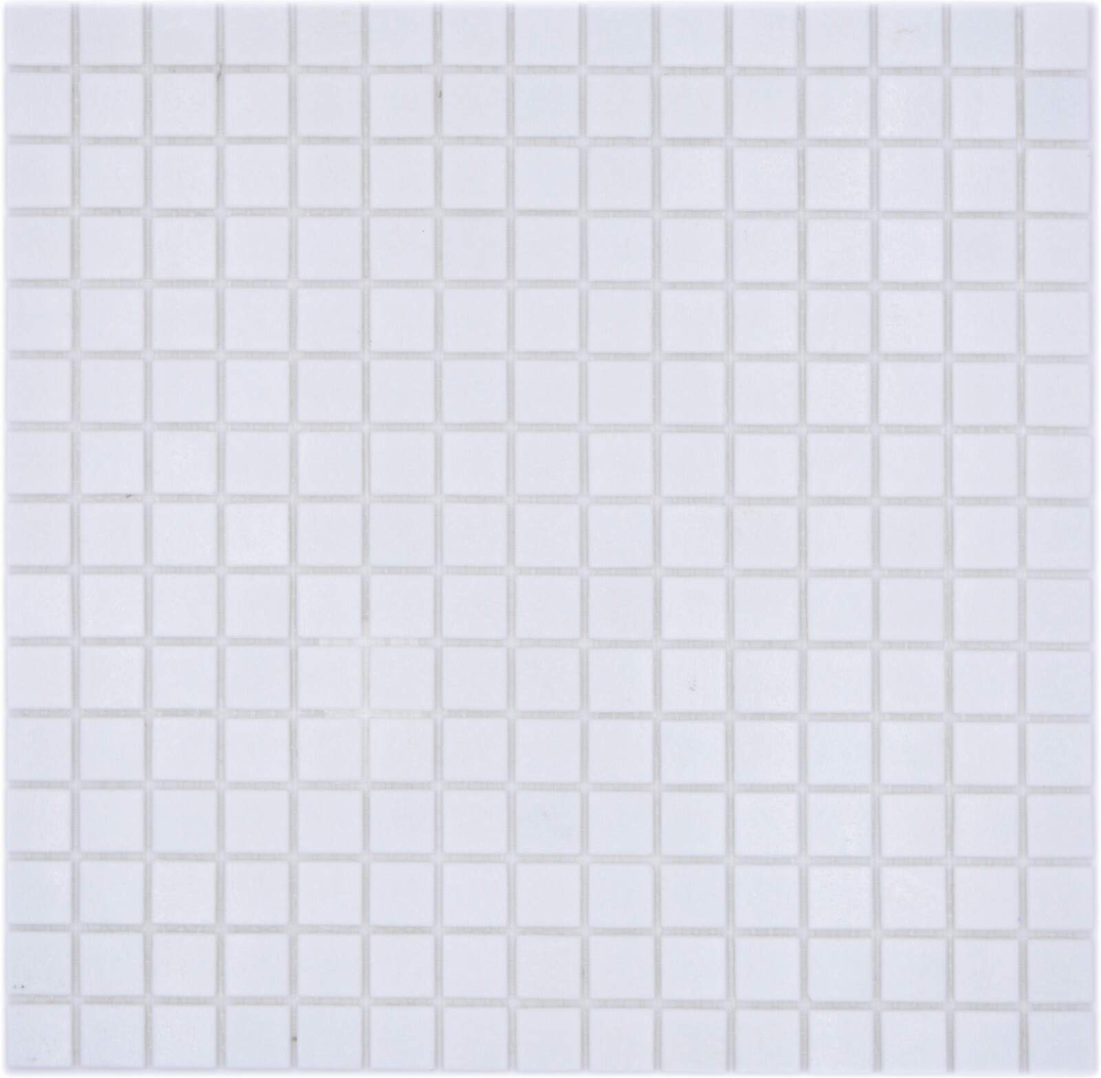 Poolmosaik Azulejos de Mosaico Blanco Vidrio Piscina 200-A01 _ P 1 Mate