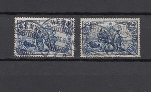 Deutsches Reich Mi 82 A B Used 1902 Ebay