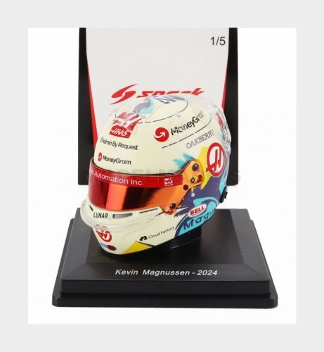 SPARK-MODEL 5HF150 BELL HELMET - CASCO HELMET F1 KEVIN MAGNUSSEN TEAM MONEYGRAM