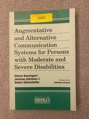 Augmentative and Alternative Communication Systems for Persons with Moderate...
