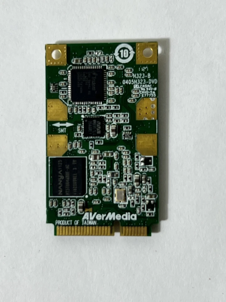 HP AVerMedia H323 594509-001 Digital/Analog ATSC/NTSC TV Tuner FM Mini PCIe Card - Image 2 of 4