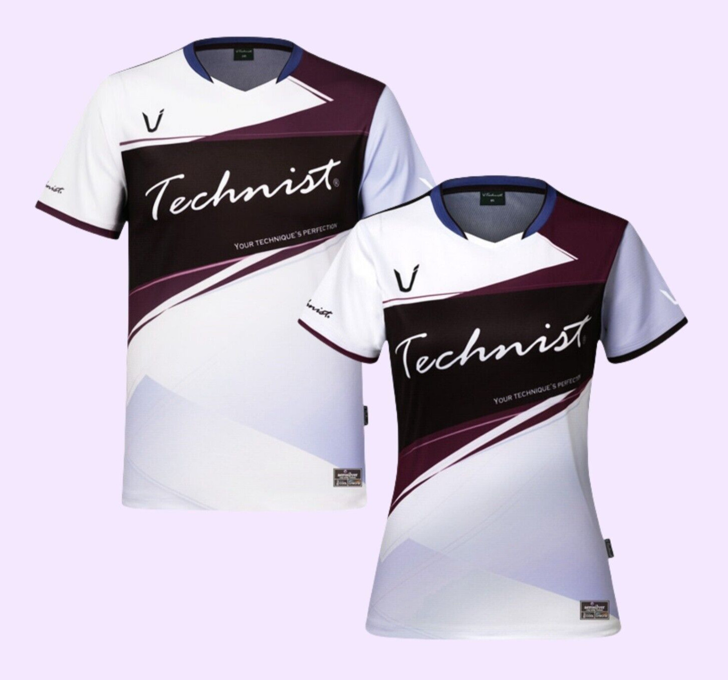 Футболка для бадминтона TECHNIST 25SS унисекс спортивная униформа Asia-Fit NWT TNT5516 10690₽