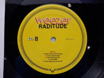 Weezer Raditude LP Vinyl 2009 US ORIGINAL DGC Records B0013510-01