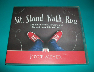 ⭐ JOYCE MEYER - SIT STAND WALK RUN 3X CD AUDIOBOOK 2020 ⭐ | eBay