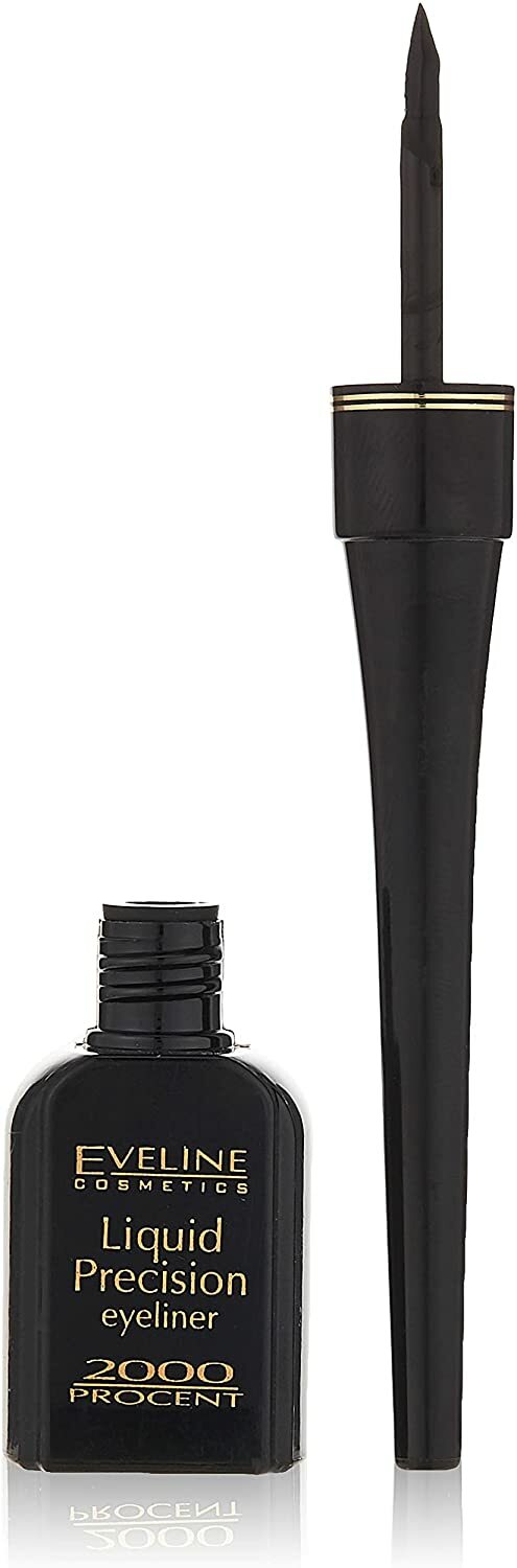 Eveline Cosmetics Liquid Precision 2000% Eyeliner Waterproof Matt - Black 4ml
