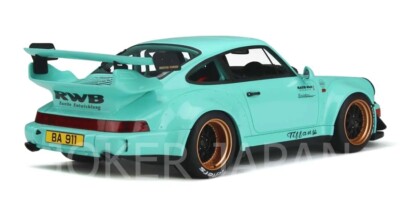 ミニカー 1/18 RWB Tiffany 2015 1/18 GT Spirit 2015 Porsche 911 RWB (Tiffany Blue) Resin Car Model