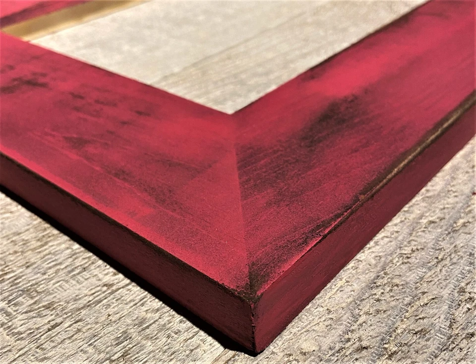 Marco de fotos F002-437 2-1/2" peonía envejecida Foto 2 de 2