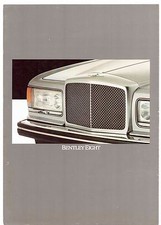 Bentley Eight 1984-85 UK Market Foldout Sales Brochure