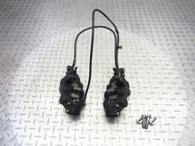 1999 99-04 Triumph Sprint ST 955i OEM Front Brake Calipers Line Hose Pair Lot
