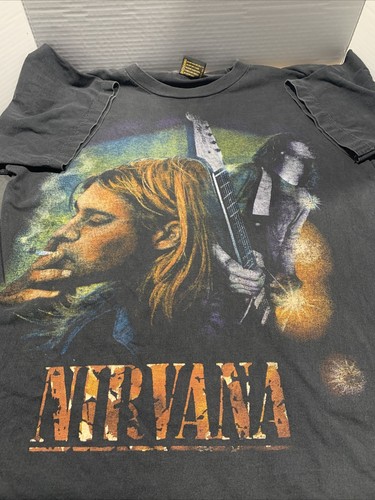 Rare Nirvana kurt cobain star shirt 