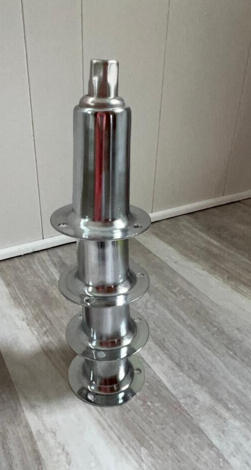 Chrome Replacement Legs, 6" Adjustable - Set of 4 Restaurant Equipment