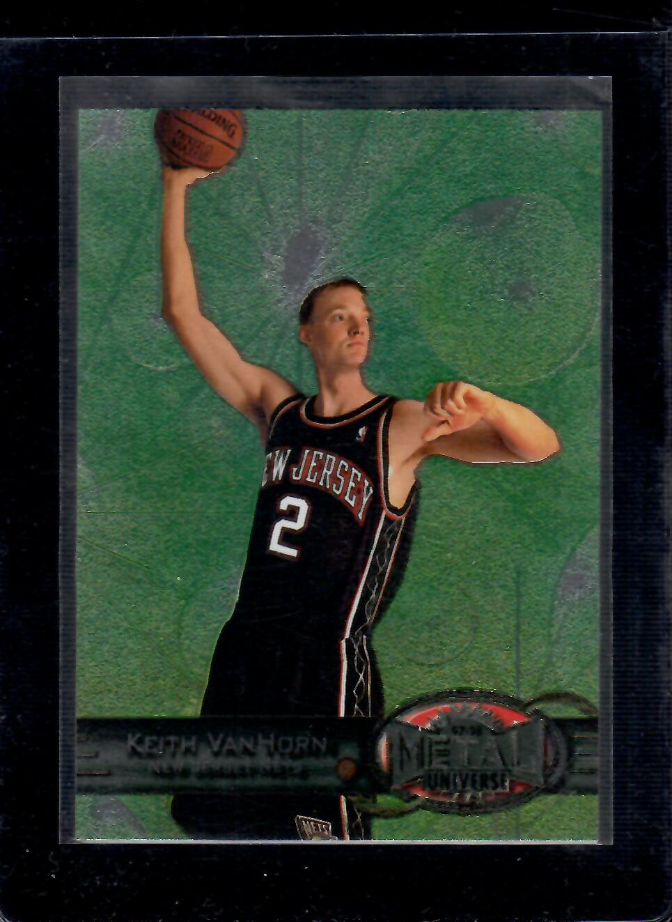 1997-98 METAL UNIVERSE # 80 KEITH VAN HORN NICE CARD