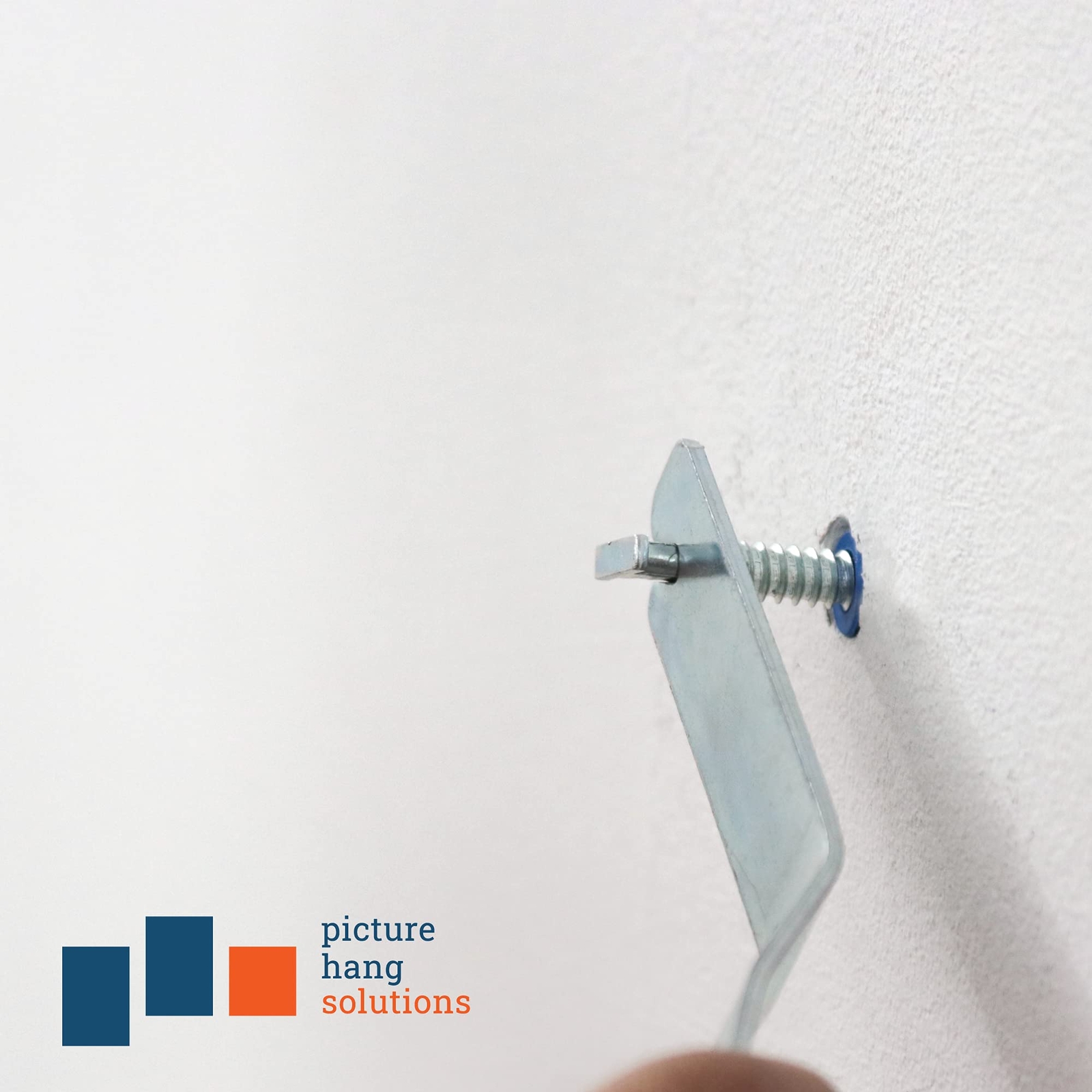 100 Pack T-Screw Security Hangers, T-Screws Picture Frame Locking Hardware to Lo