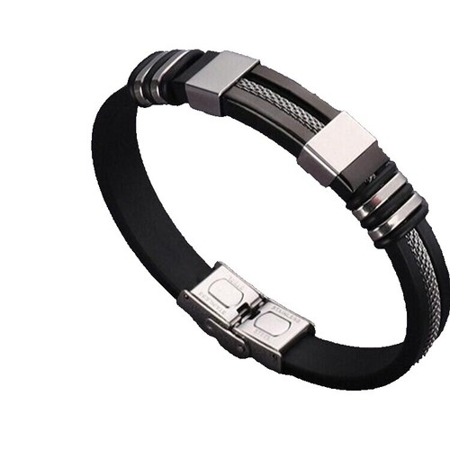 nike black and white bracelet