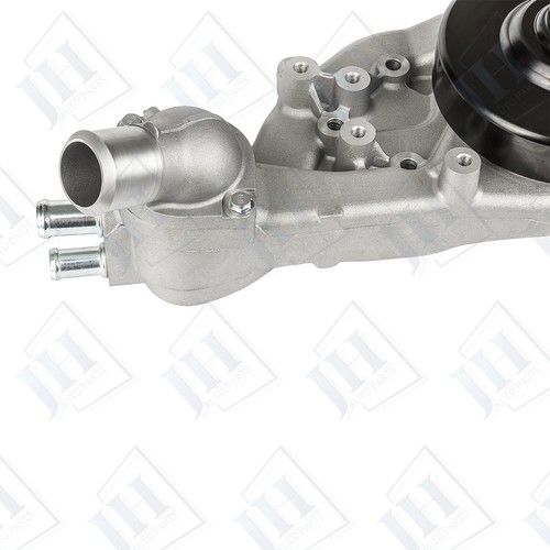 Engine Water Pump with Thermostat for 09-17 Chevrolet Camaro Caprice Corvette SS - Picture 9 of 16