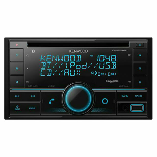 Kenwood DPX504BT Double DIN CD Receiver with Bluetooth for sale