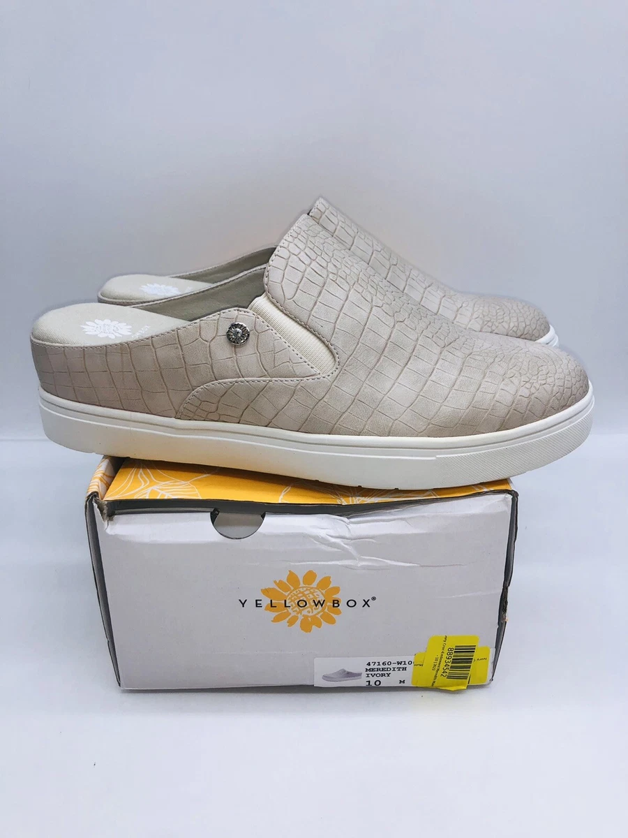 Yellow box deals slip on shoes
