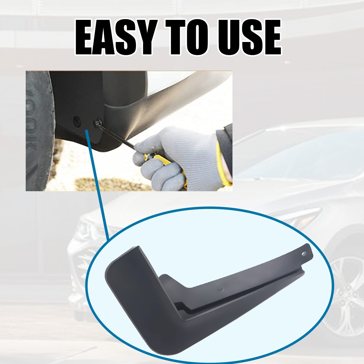 Fistihon Car Mud Flaps Splash Guards Fit for Chevrolet Cruze 2019-2020 4pcs